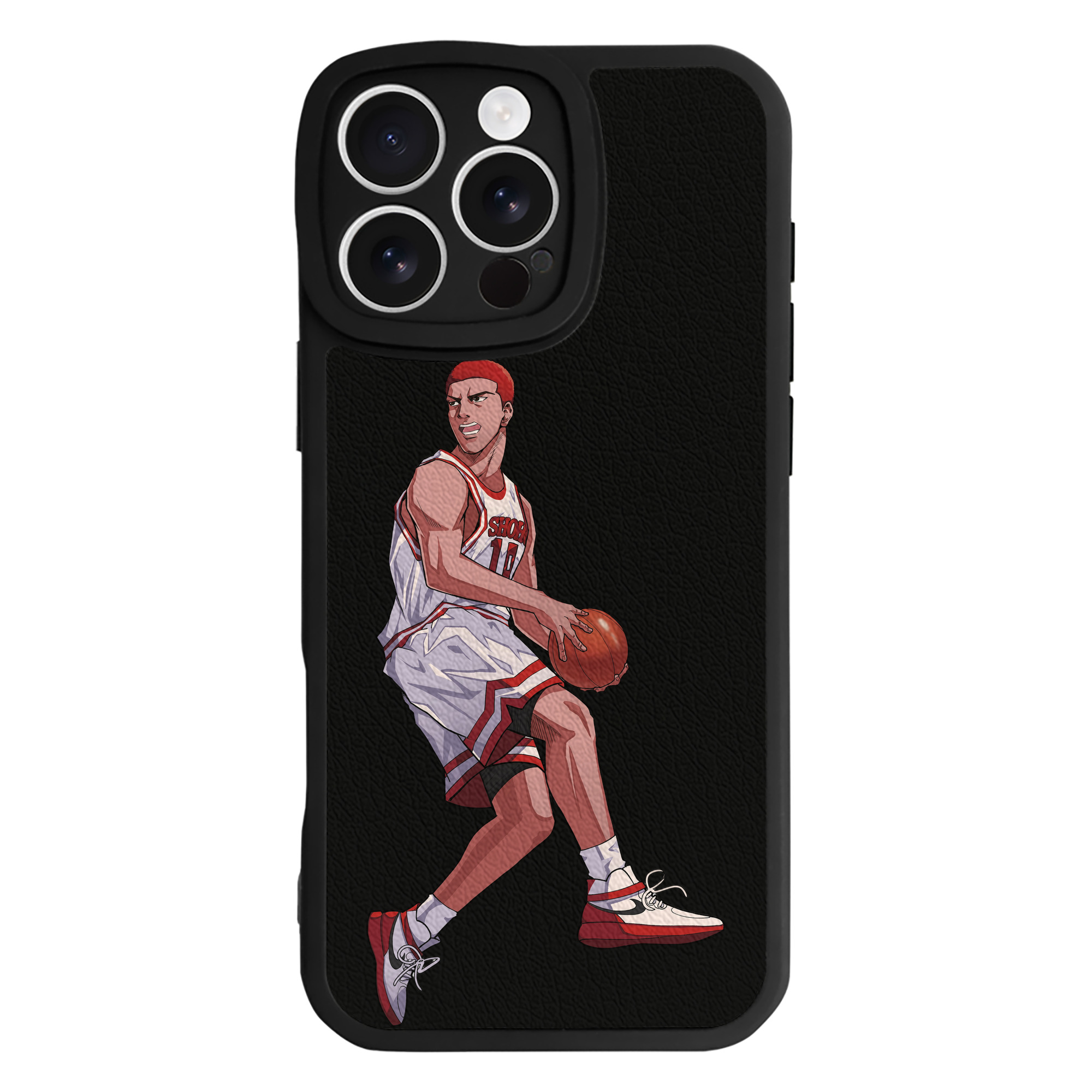 （画像用） SLAM DUNK／スラムダンク 【iPhone 16シリーズ対応】シリコンスマホケース（レザー調） 材質：シリコン